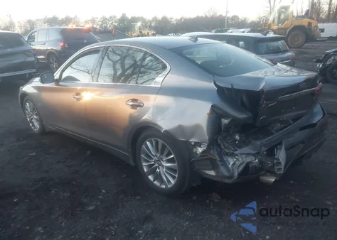 2020 Infiniti Q50 Luxe Awd из США, поврежденный, VIN JN1EV7AR8LM252401